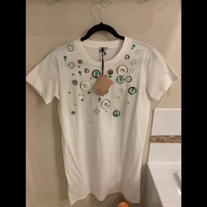 Miu Miu Cotton Jersey Ricamo Dress- NEW XL